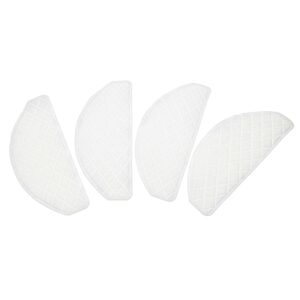Conjunto de Panos de Limpeza vhbw (4 Peças) para Ecovacs Deebot Ozmo T8 Aiv - Fleece