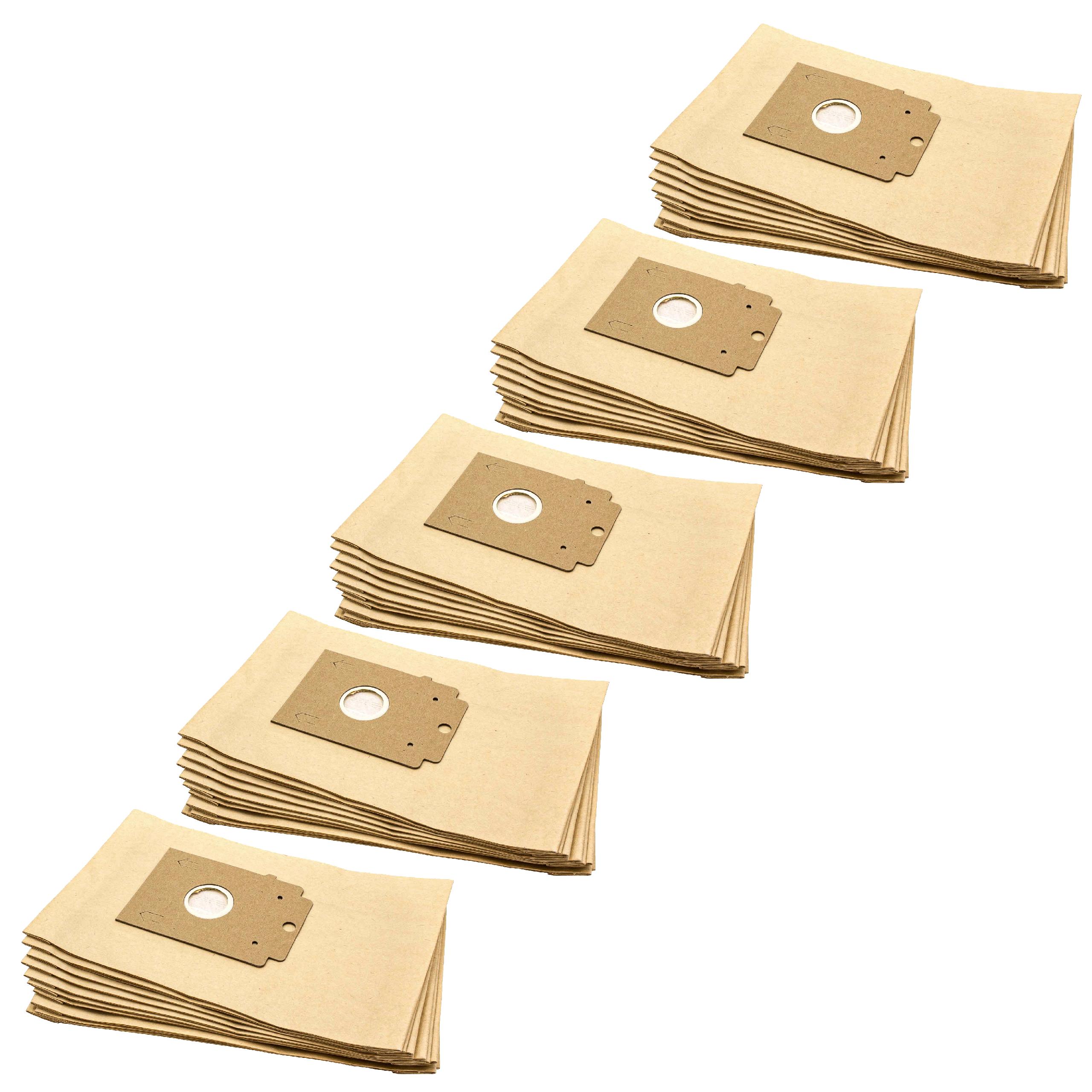 50x Sacos para Aspirador vhbw equivalentes a Bosch tamanho K - Papel