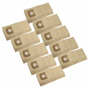 50x Sacos para Aspirador vhbw para Kärcher NT 25/1, NT 35/1 - Papel
