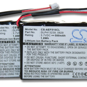 2x Bateria vhbw para telefone fixo AEG DLP413239, 0829 - 500 mAh 3.7 V Li-Ion