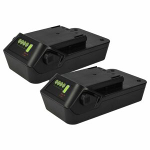 2x Baterias vhbw para Senco VB0118 Ferramenta Elétrica - 2000 mAh, 18 V, Li-Ion