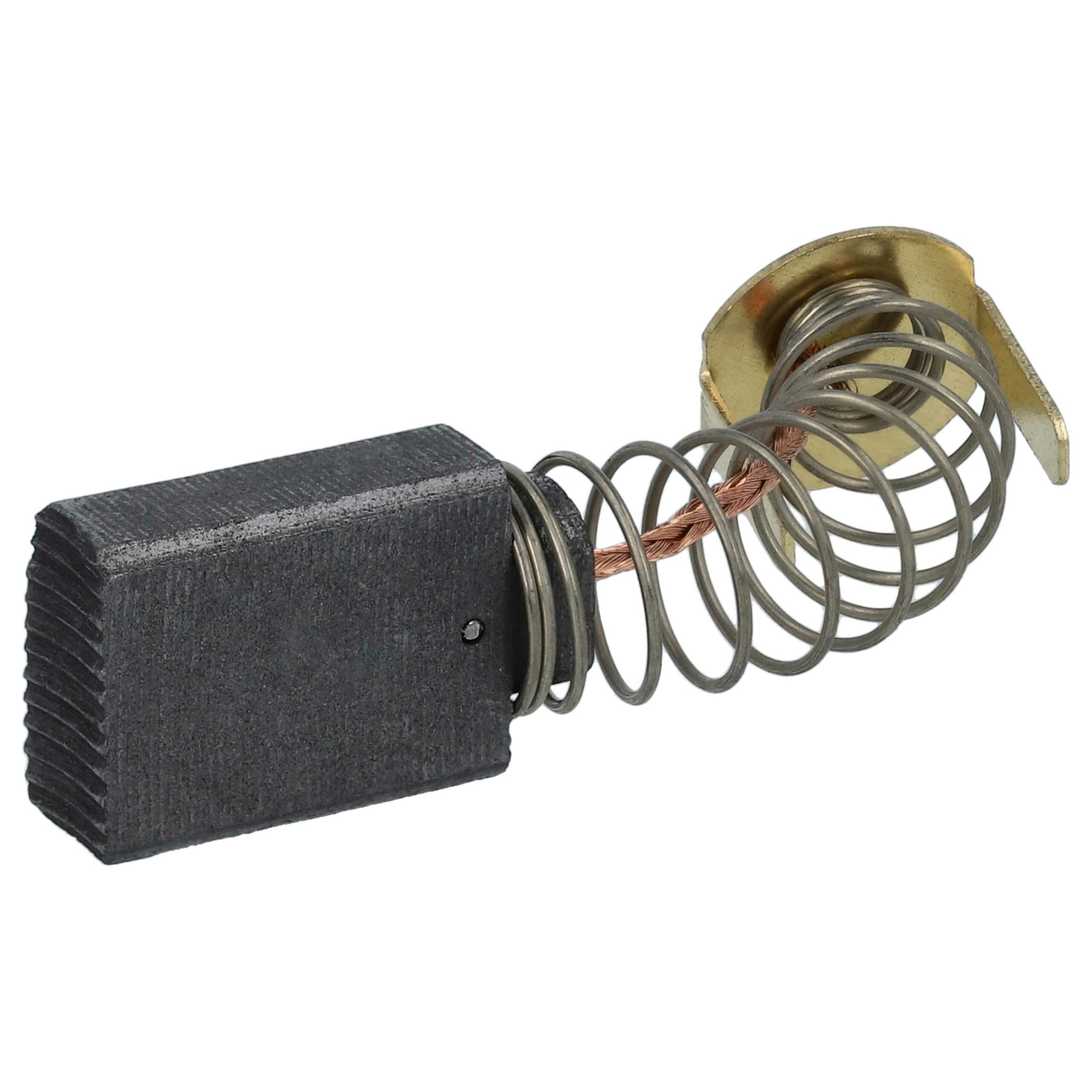 2x Escovas de Carvão vhbw para Ferramentas Elétricas Fein e Skil - 6.4 x 12.5 x 18 mm - Image 3