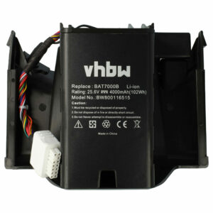 Bateria vhbw para Cub Cadet XR2, Robomow City MC e Premium RC - 4000 mAh 25.6 V Li-Ion