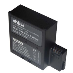 Bateria de Videogâmara vhbw substitui AEE DS-S50, VCC-A034-SB 1400 mAh 3.7 V Li-Ion