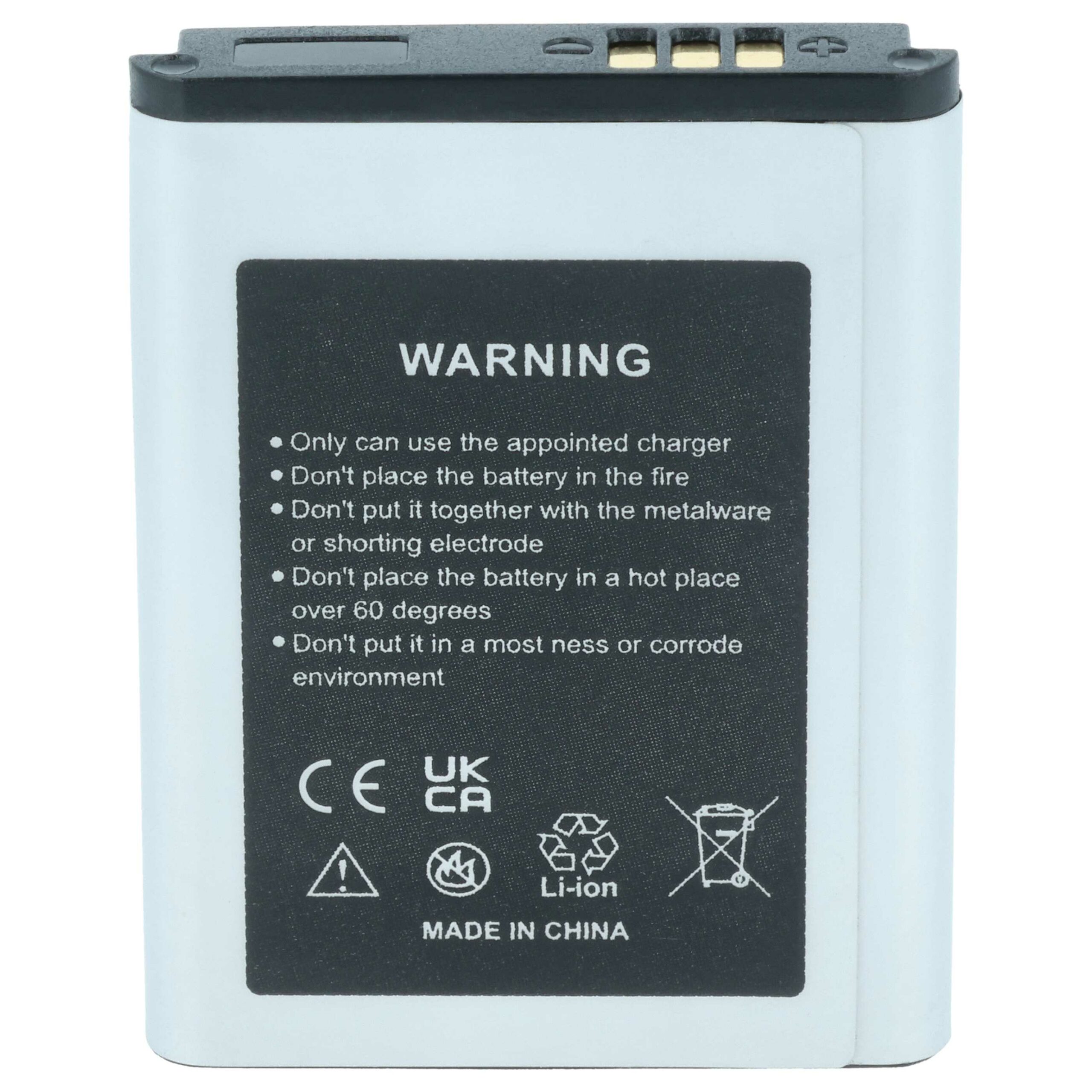 Bateria vhbw para telemóvel Samsung SGH-B110, SGH-E390, SGH-J700 - 600 mAh 3.7 V - Image 4