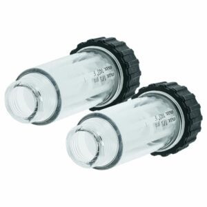 2x Filtro de Água Suja Anti-Impurezas para Kärcher K2, K3, K4, K5, K6, K7 com Caixa vhbw