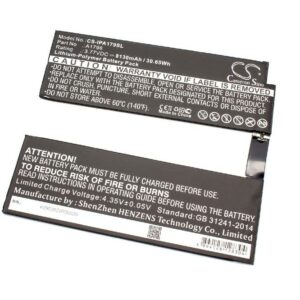Bateria vhbw para Tablet Apple A1798 - 8130 mAh 3.77 V Li-Polímero
