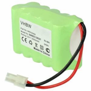 Bateria vhbw para Cub Cadet Lawnkeeper 600, Robomow RS612, RS630 - 2000 mAh 12 V NiMH