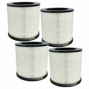 4x Filtros de Substituição vhbw para Xiaomi Smart Air Purifier 4 Compact - Pré-filtro + EPA + Carvão Ativado