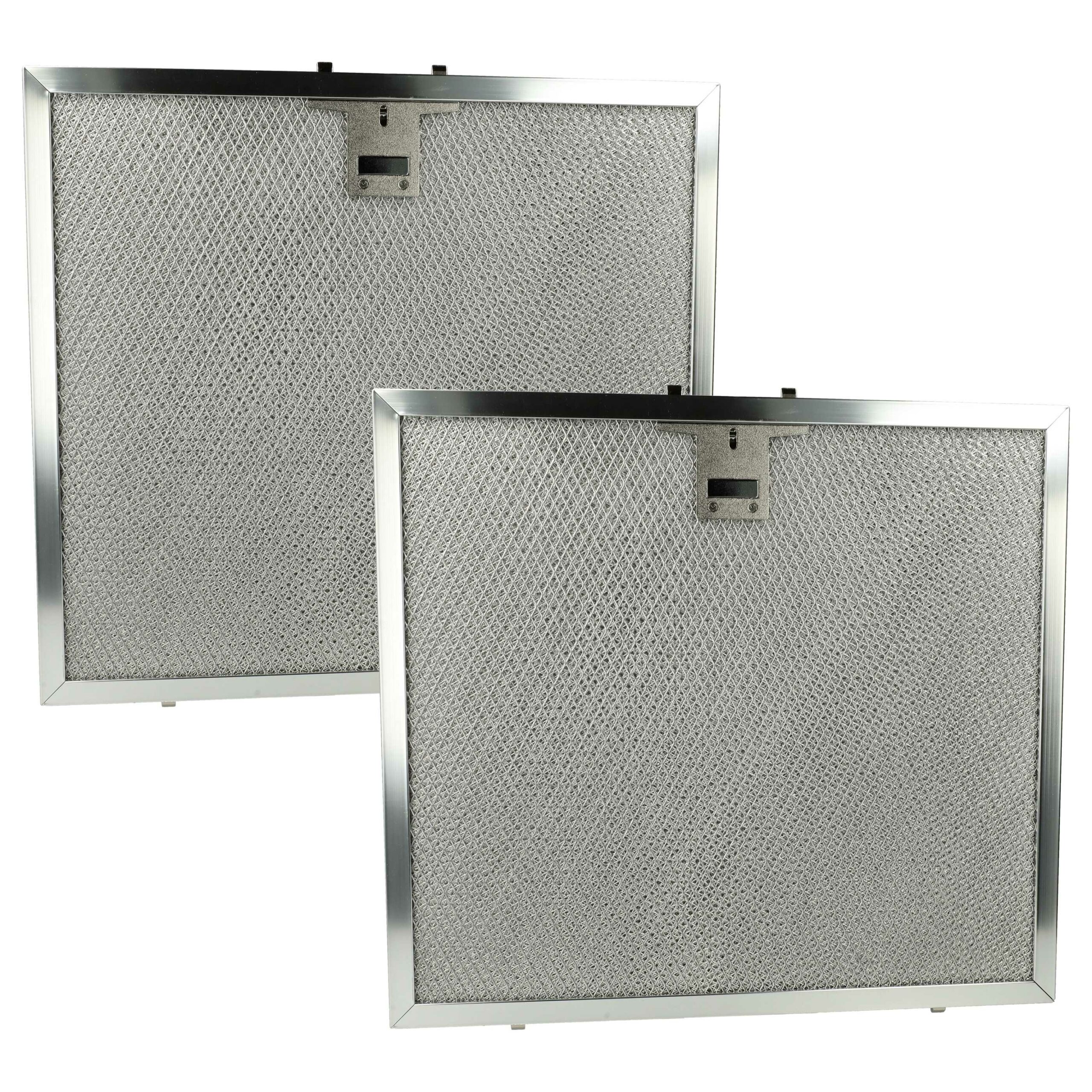 2x Filtro de Gordura Metálico vhbw para Exaustor Miele - Aço Inoxidável, 28.4 x 31.5 cm
