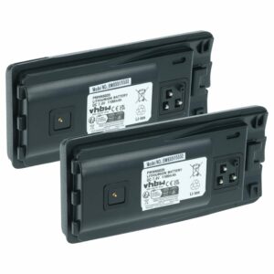 Baterias 2x vhbw para Rádio Motorola PMNN6035 / RLN6305 - 1100 mAh 7.4V Li-Ion