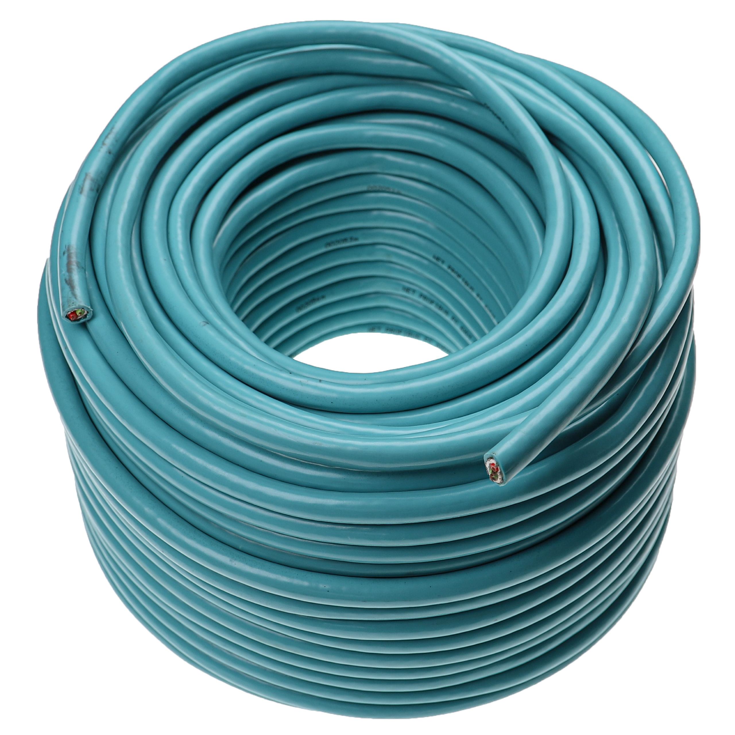 Cabo de Instalação vhbw para Siemens Simatic 6XV1830-3EH10 Rede Industrial - 50 m, Azul - Image 3