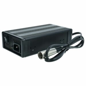 Carregador vhbw para baterias de 24 V de robots corta-relva Ambrogio