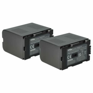 Baterias para Câmara vhbw 2x 3200 mAh 7.2 V substitui Hitachi DZ-BP16, DZ-BP28