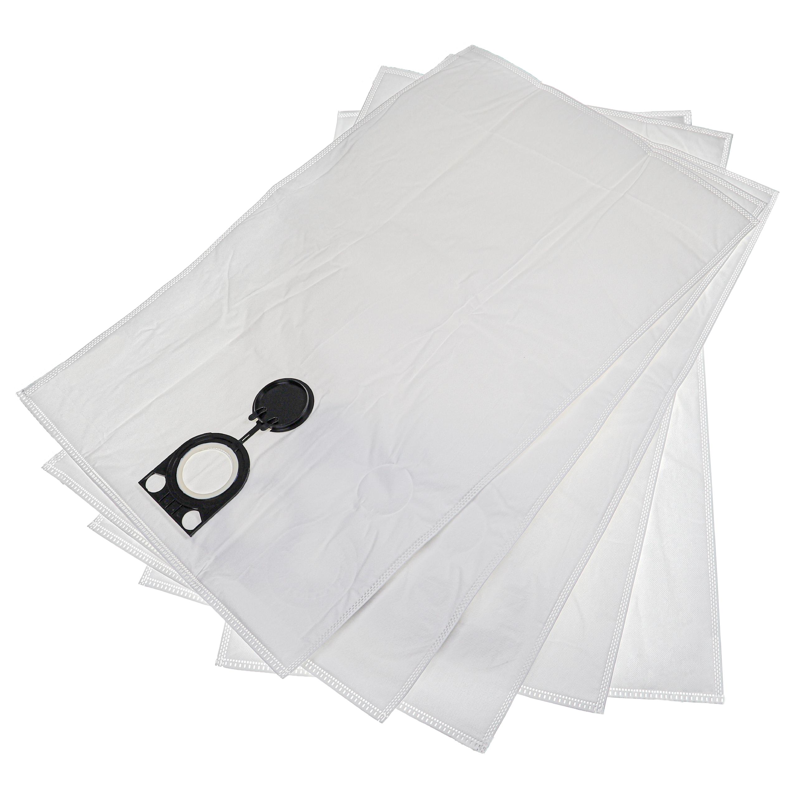 5x Sacos para Aspirador vhbw em Microfibra para Bosch GAS 50, GAS 50 M