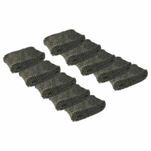 10x Filtro vhbw para Humidificador Philips HU4801, HU4803, HU4813 - Fibras Naturais