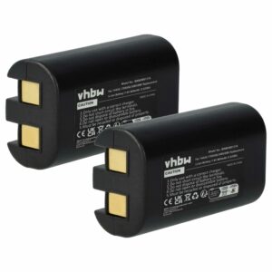 Baterias vhbw para impressora 3M / Dymo (2x 800 mAh, 7.4 V, Li-Ion)