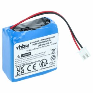 Bateria vhbw para Validador de Notas CCE 700 mAh 10,8 V Li-Ion