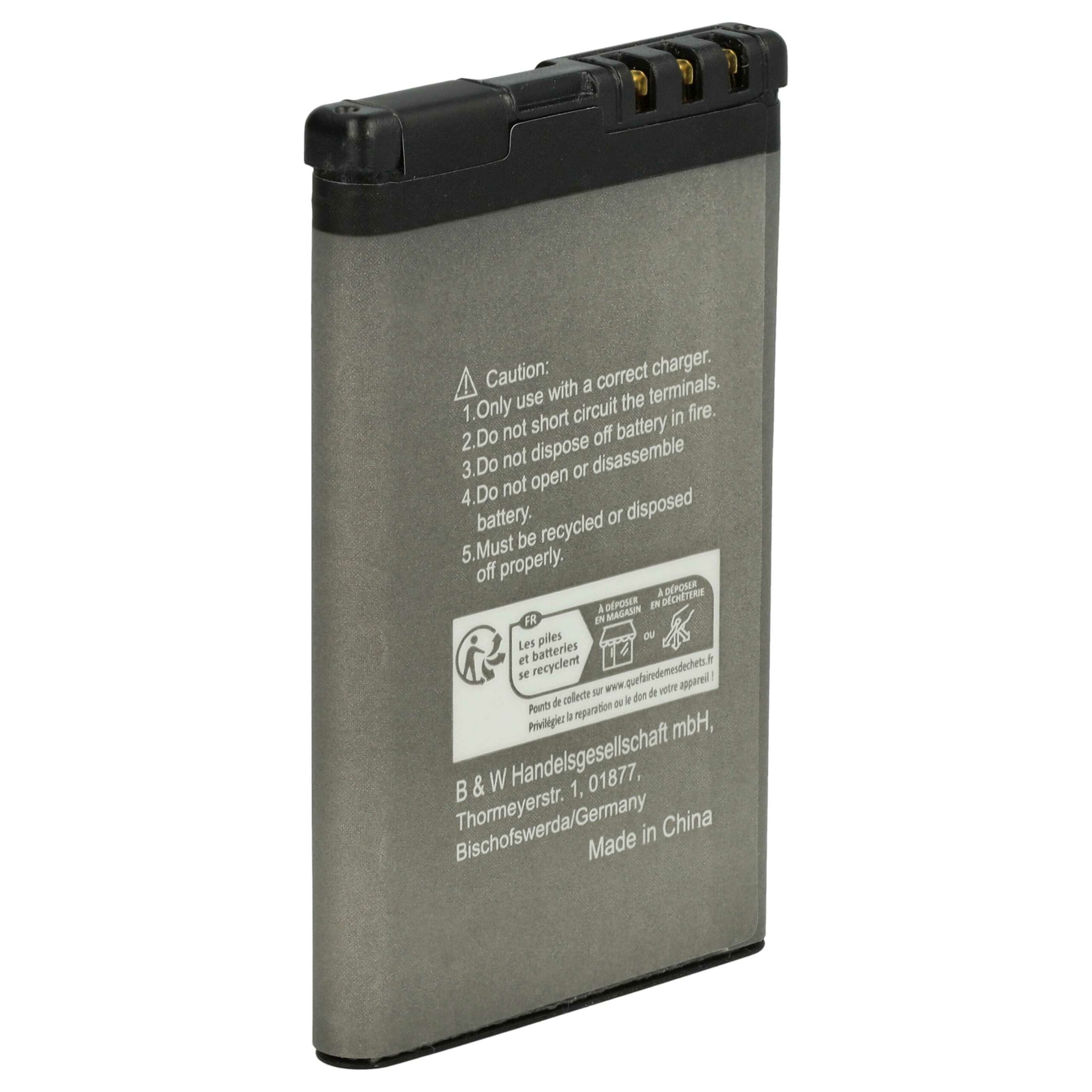 Bateria vhbw compatível com Nokia BL-5CT - 1200 mAh 3.7 V Li-Ion - Image 2