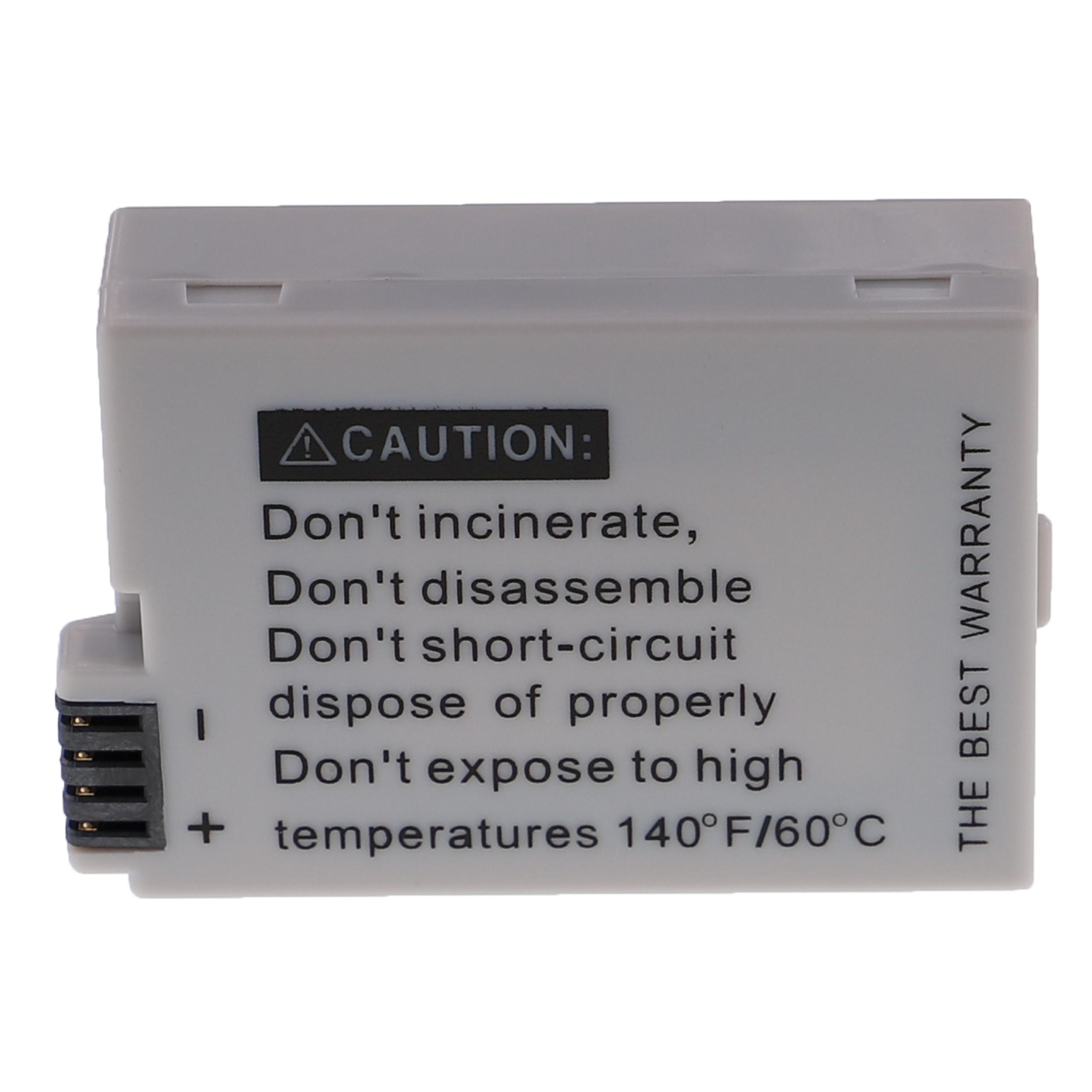 3x Bateria Extensilo para Canon LP-E8 - 1140mAh, 7.4V - Image 3