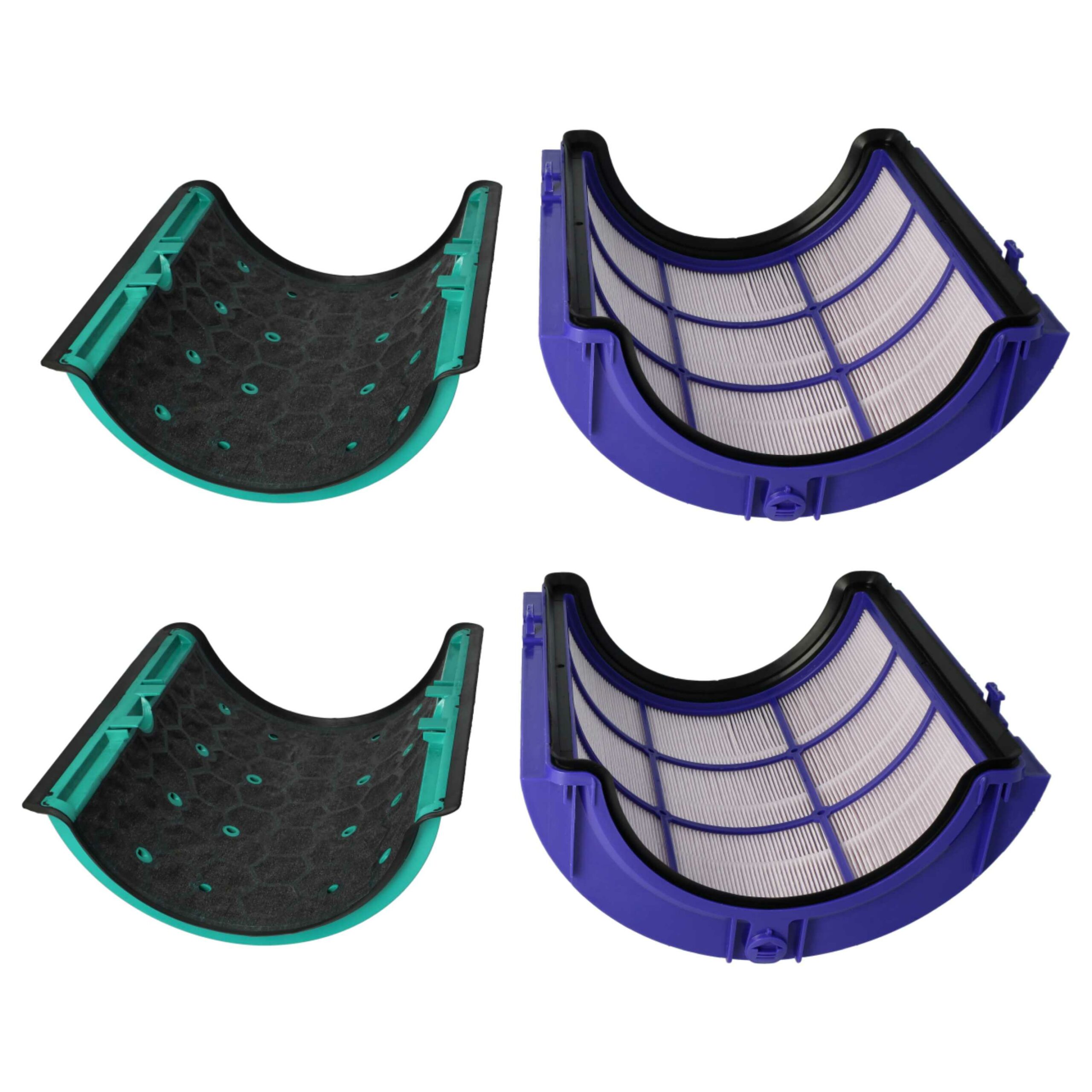 Conjunto de 6 Filtros vhbw para Purificador de Ar Dyson - Filtro HEPA e Carvão Ativado - Image 4