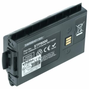 Bateria vhbw para rádio Sepura SC20, SC21, STP8000, STP9000 - 3300 mAh 7.4 V