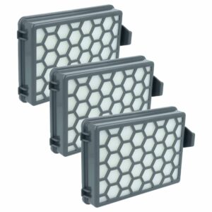 Conjunto de 3x Filtros vhbw H13 para Aspirador Kärcher VC 2 e VC2 Premium