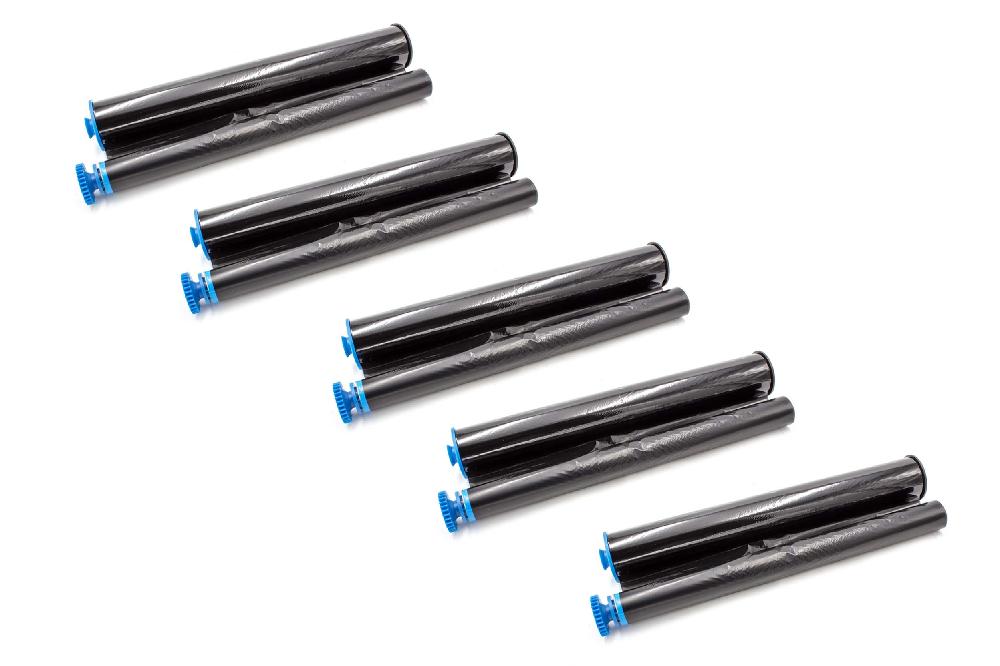5x Fita Térmica para Sagem TTR-815, TTR-900 e Máquinas de Fax - 45 m