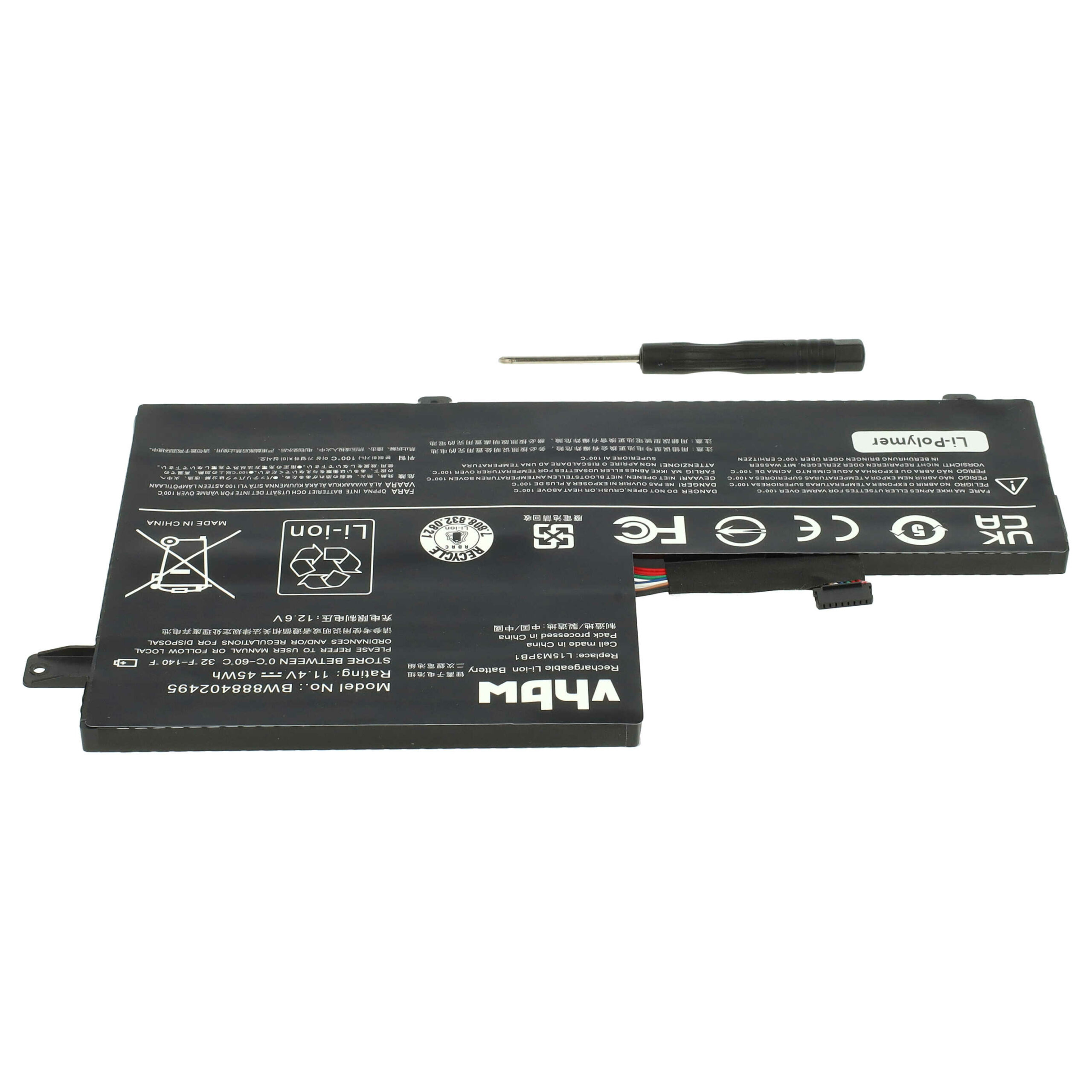 Bateria para Portátil vhbw para Lenovo (3900 mAh, 11.4 V) - Image 4
