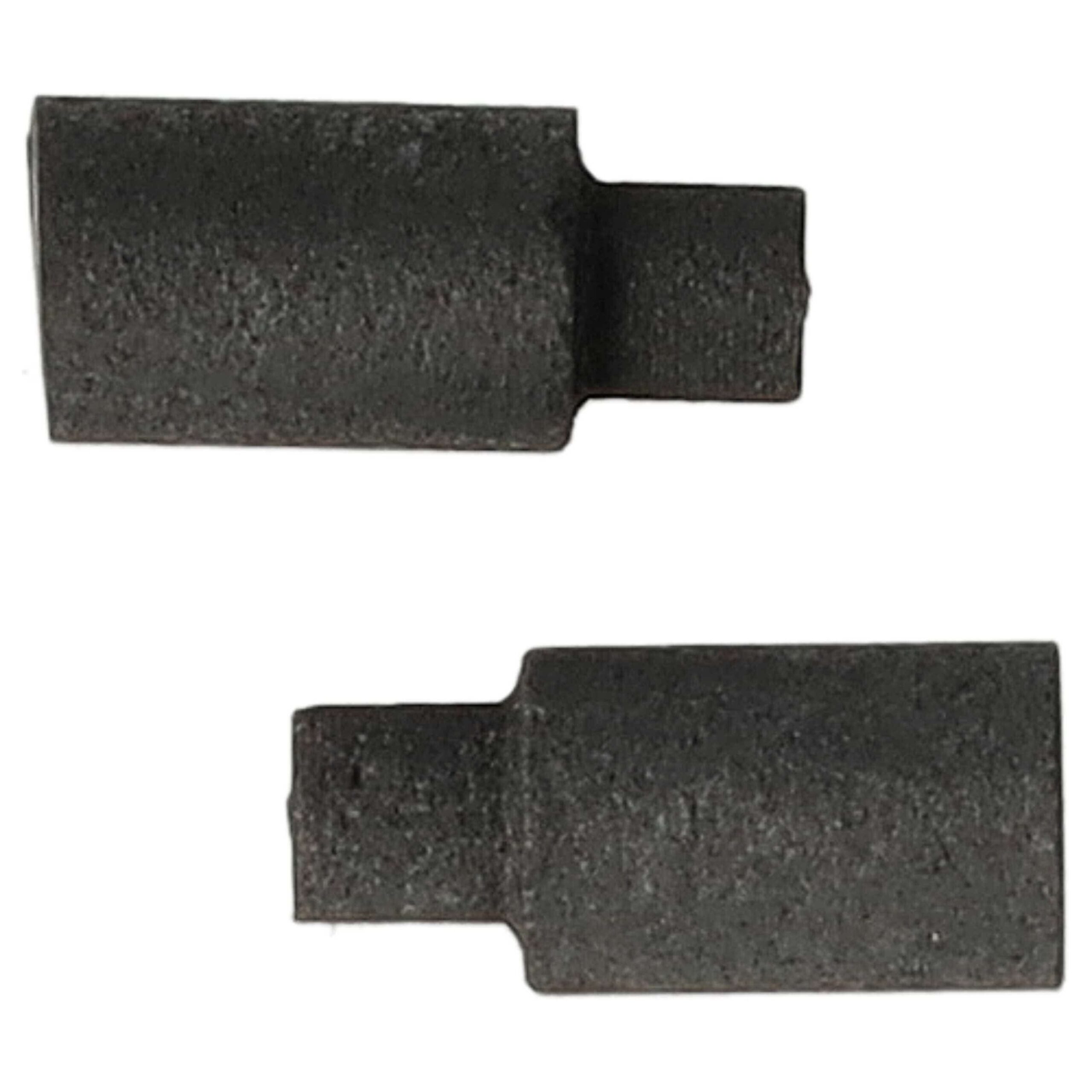 2x Escovas de Carvão vhbw para Ferramenta Elétrica Roco 89743 - 3 x 2 x 6.5 mm