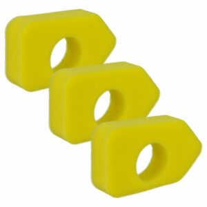 Conjunto de 3 Filtros de Espuma vhbw para Cortadores de Relva Briggs & Stratton 698369