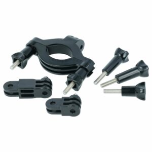 Suporte de Guiador para Moto vhbw para Garmin VIRB Elite e GoPro Hero Action Camera