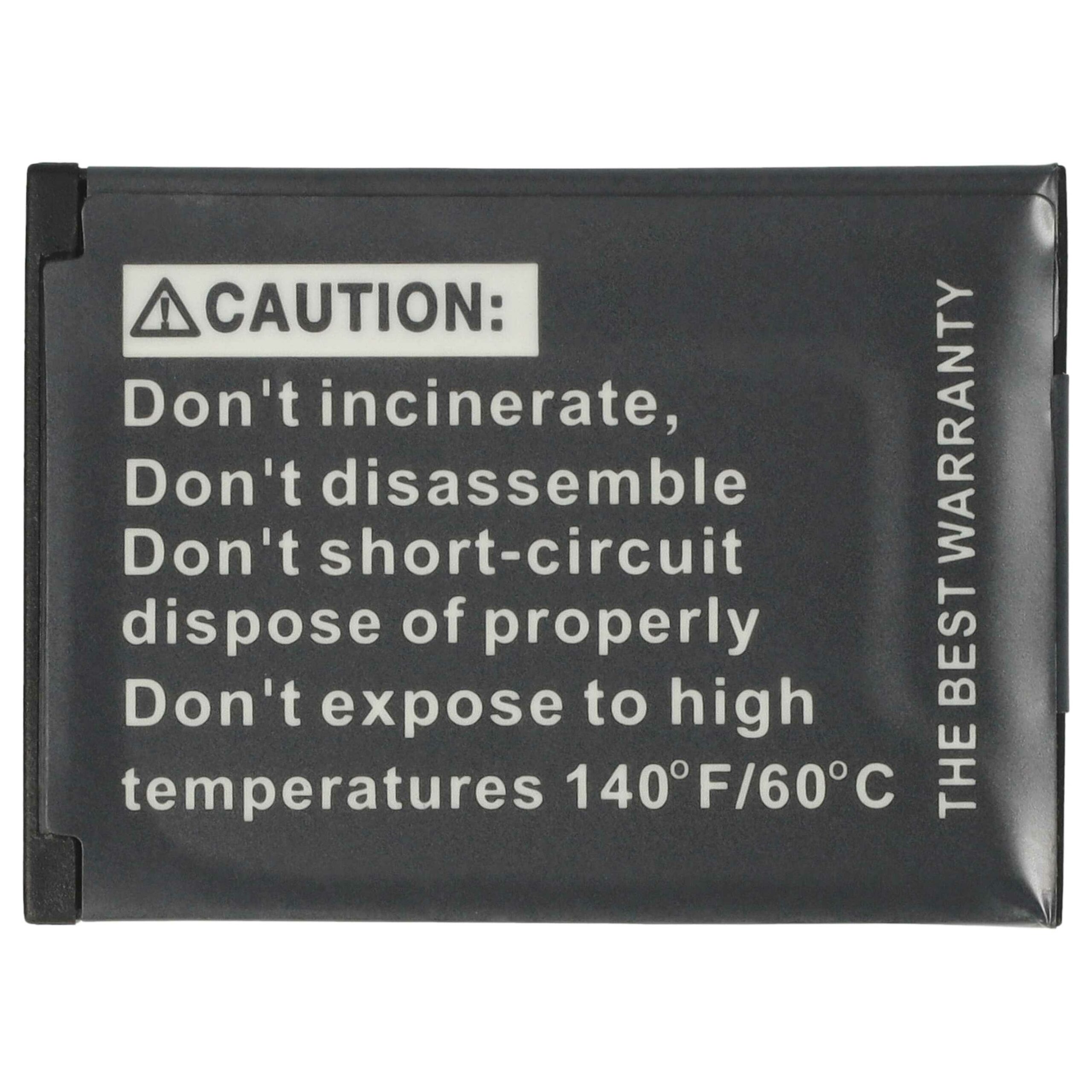 Pack de 3 Baterias vhbw para Câmara JVC (BN-VH105) 850 mAh 3.6 V Li-Ion - Image 4