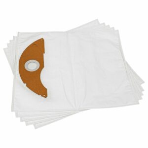5x Sacos para Aspirador vhbw para Starmix FBV 22, 454870 - Microfibra (22 l)