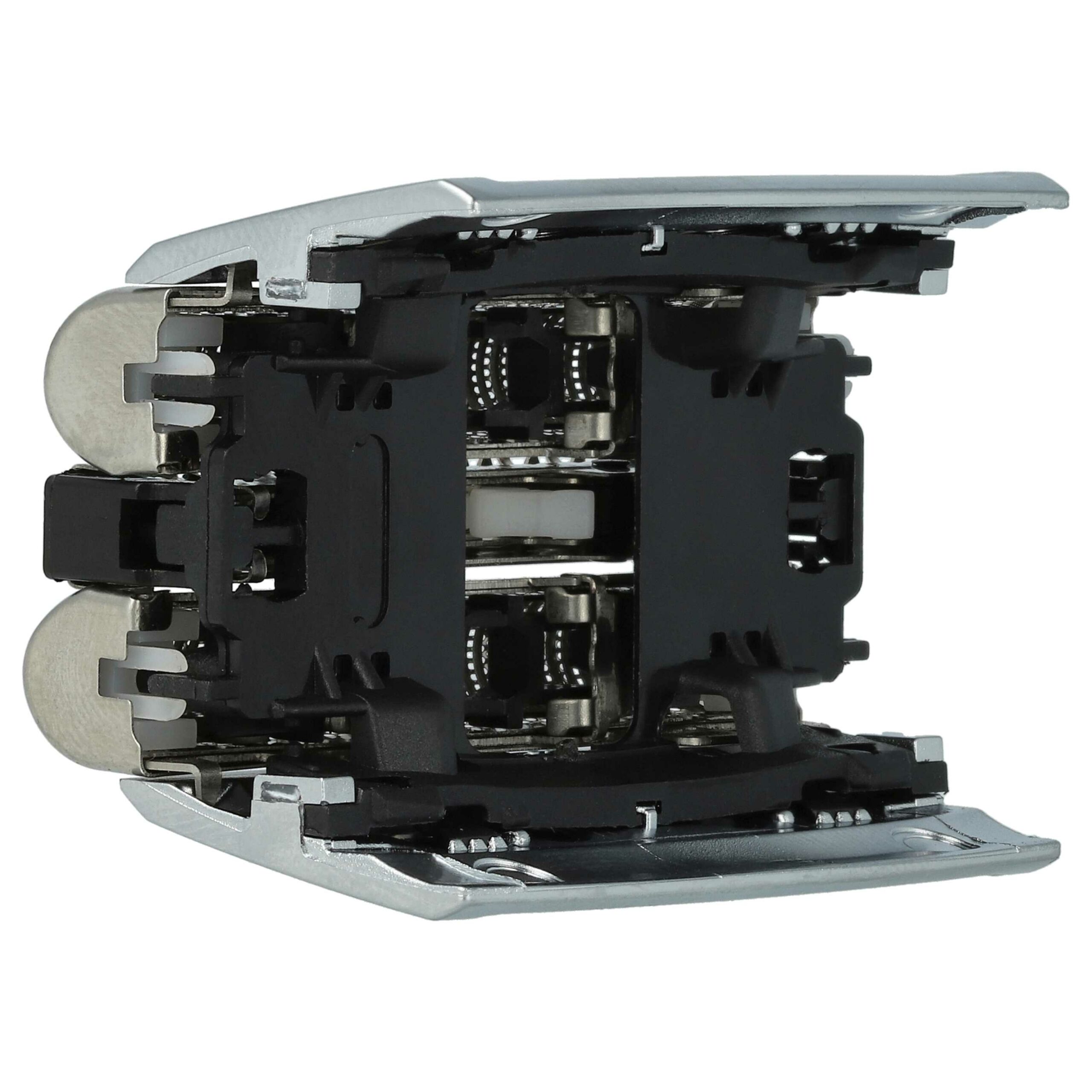 2x Cabeças de Corte vhbw para Máquina de Barbear Braun 52S, 52B - Prateado - Image 4