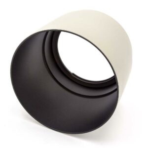 Pala para Objetiva vhbw substitui Canon ET-83C para Objetiva Canon (77 mm, Branco / Cinzento)