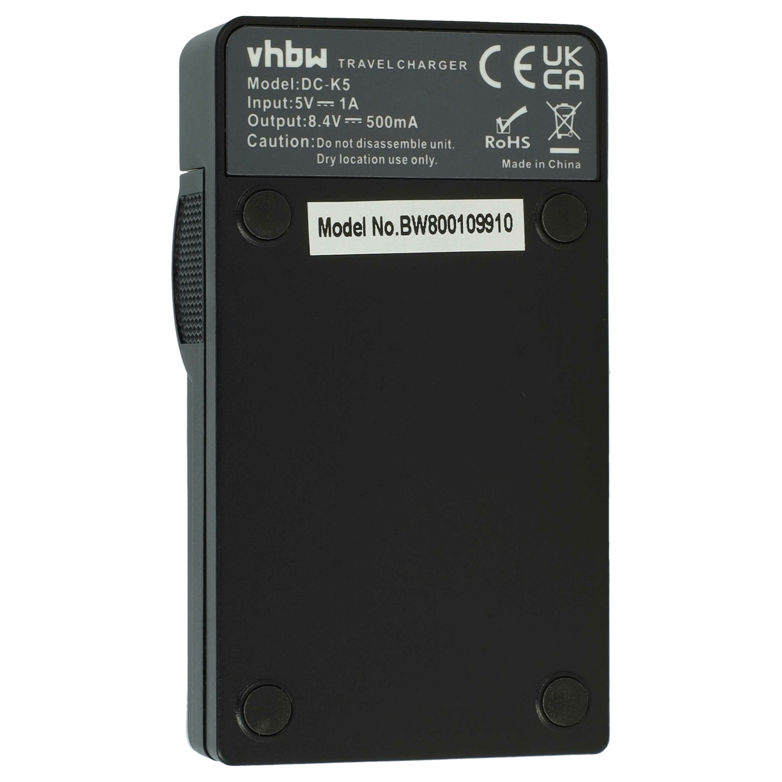 Carregador de Bateria USB-C vhbw com Cabo para Câmara Panasonic HC-X800, HC-X900, HC-X909 - Image 4