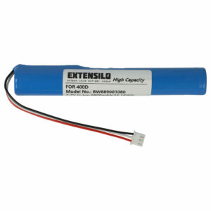 Bateria EXTENSILO para Rádio DAB Pure Move 400D - 6800 mAh 3.7 V Li-Ion