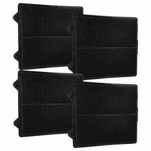 Conjunto de 4 Filtros de Carvão Ativado vhbw para Exaustor AEG, Zanussi e Electrolux