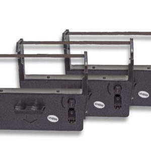3x Fita de Tinta vhbw para Epson ERC-37, Anker DS - Preto