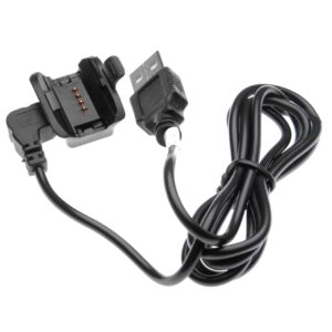 Base de Carregamento vhbw para Garmin Epix - 100 cm, com Cabo Micro USB