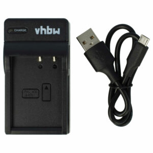 Carregador de Bateria USB-C + Cabo para Kodak Pixpro S1, AZ651 vhbw
