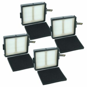 4x Filtro compatível com Shark XHFIW1000, XPRFIW1000 para Aspirador