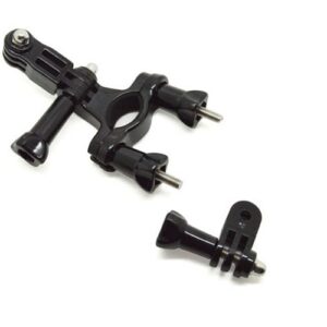 Suporte de Guiador para Bicicleta vhbw para GoPro Hero 5, 6, 7, 8 Black e Action Cam