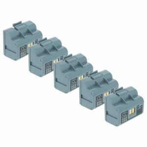 Conjunto de 5 Baterias vhbw para Impressora Intermec / Honeywell (3400 mAh, 14.4 V, Li-Ion)