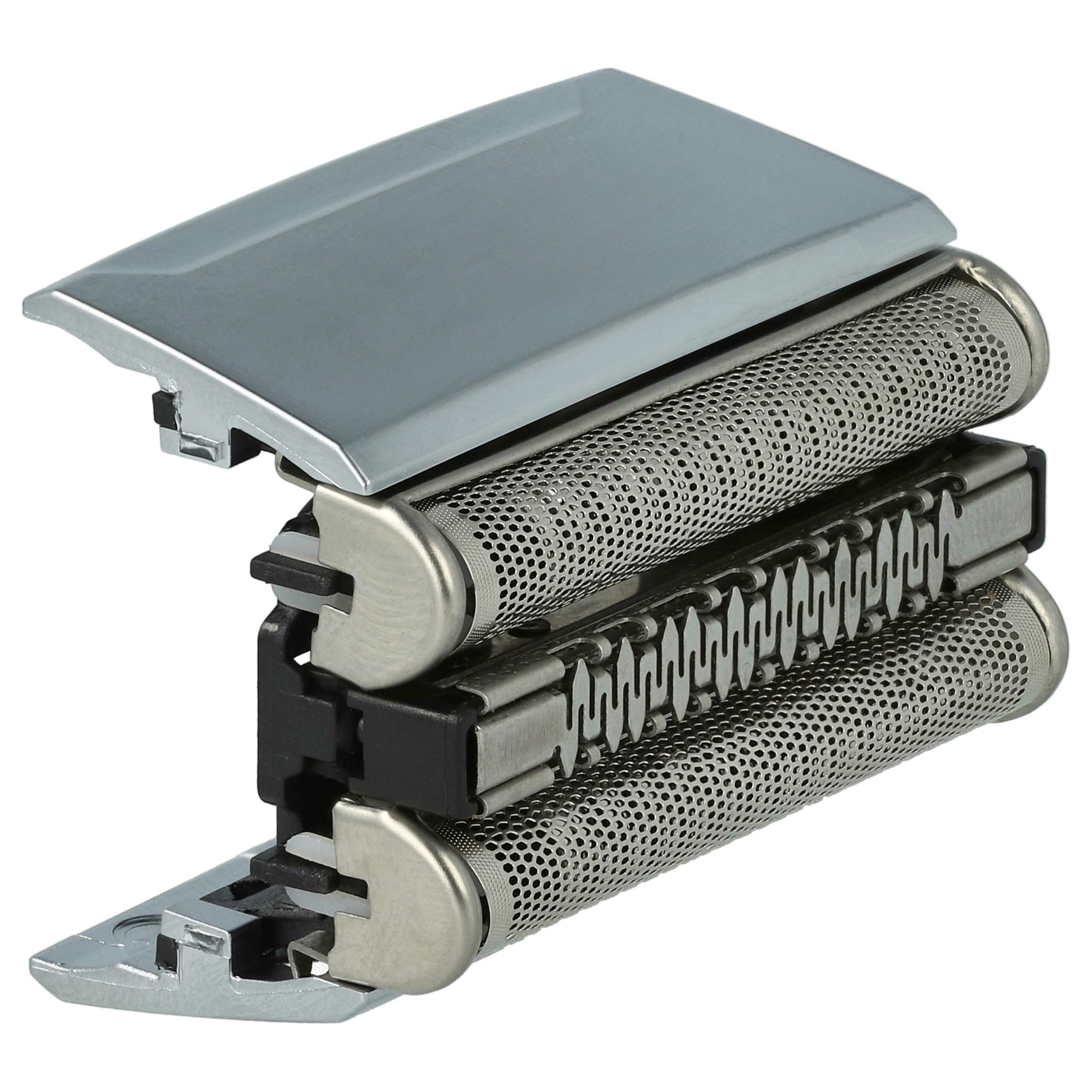 2x Cabeças de Corte vhbw para Máquina de Barbear Braun 52S, 52B - Prateado - Image 3