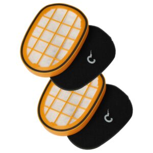 Conjunto de 2 Filtros vhbw para Philips CP0663, CP0663/01 - Aspirador sem Fios