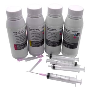 Kit de Tinta de Reenchimento Multicor vhbw para Canon Pixma G1501, G1510, G2501, G2510, 250 ml