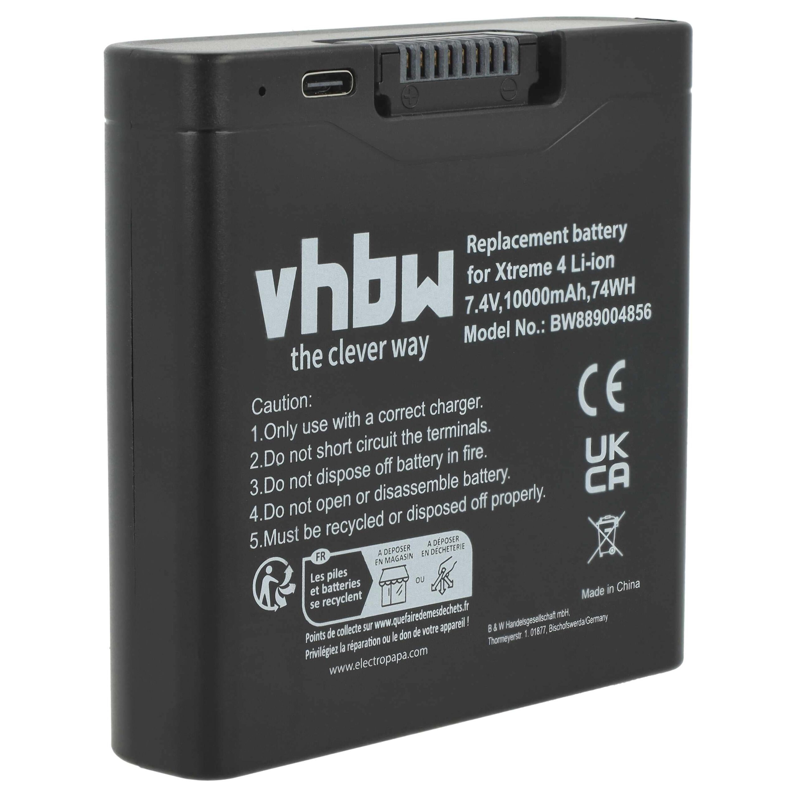 Bateria vhbw para coluna JBL PartyBox Club 320 / Stage 320 / Xtreme 4 - Li-Ion 10000 mAh - Image 3
