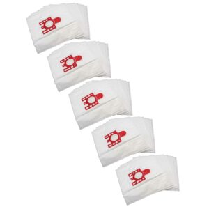 50x Sacos para Aspirador vhbw em Microfibra para Hoover Arianne H 30